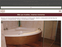 Tablet Screenshot of ebanistasjulioesteban.com